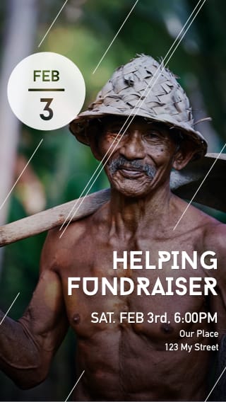 Text Message Invite Designs for Helping Fundraise