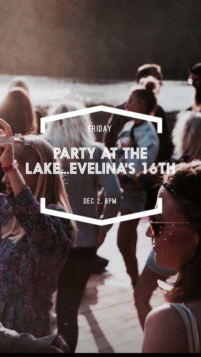 Text Message Invite Designs for Party for my 16th